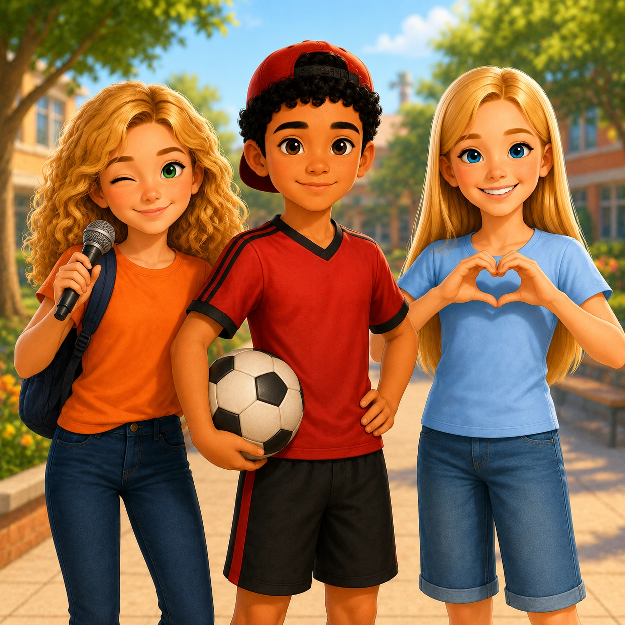 Meet AdilHoca characters preview
